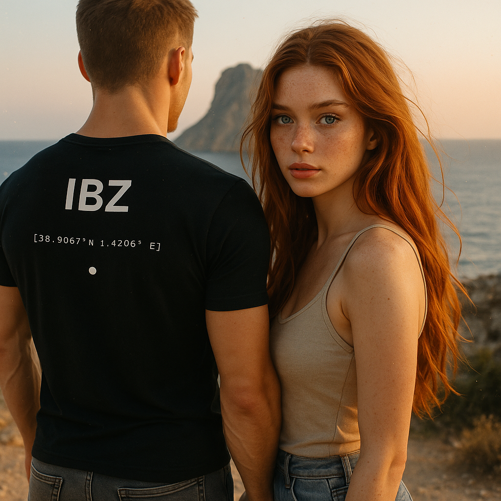 IBZ Coordinates of Freedom – T-Shirt – Männerpflege von SOTOMOTO