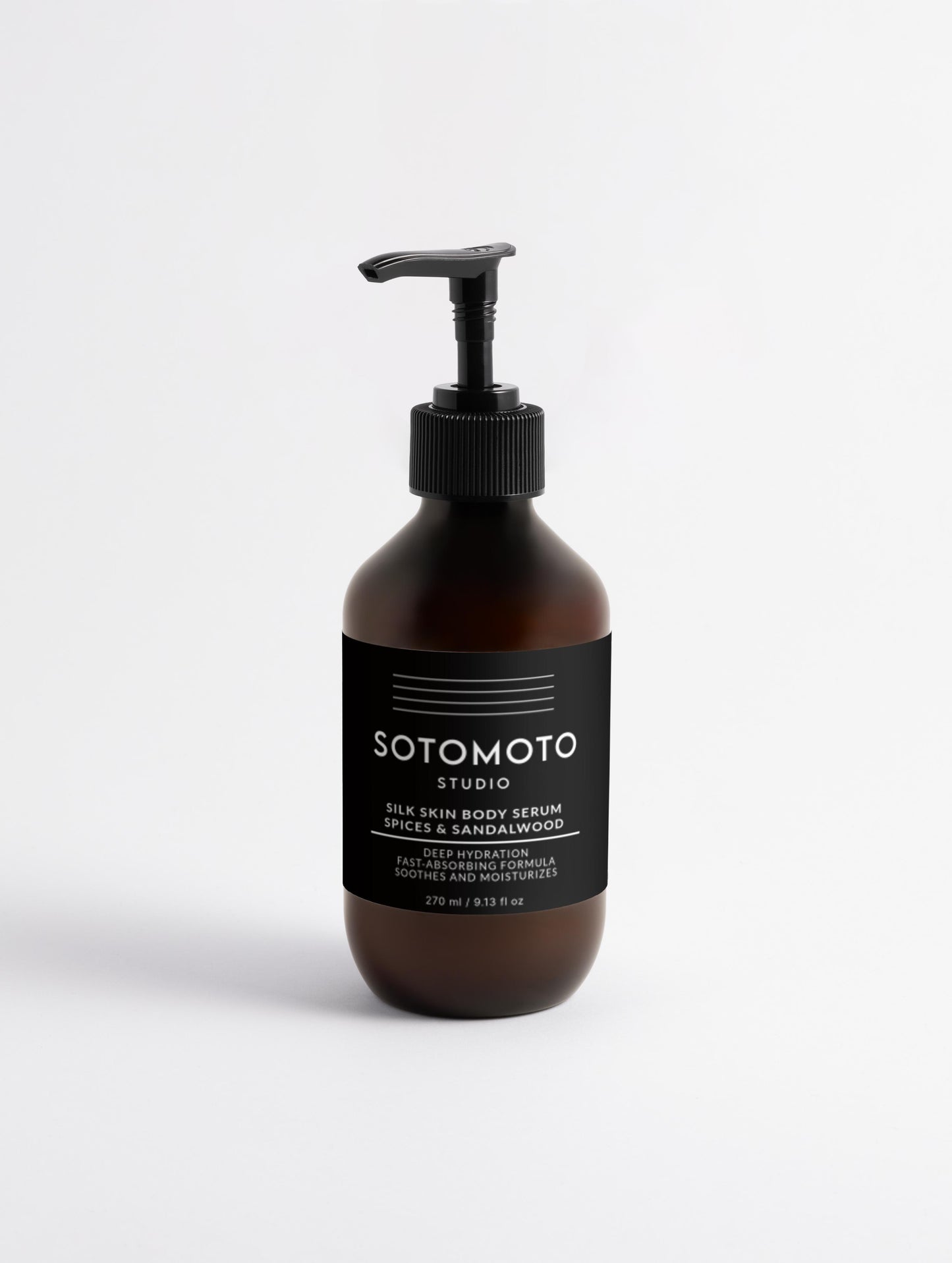 Silk Skin Body Serum, Spices & Sandalwood