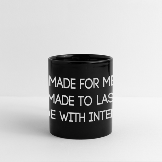 men Mug - black