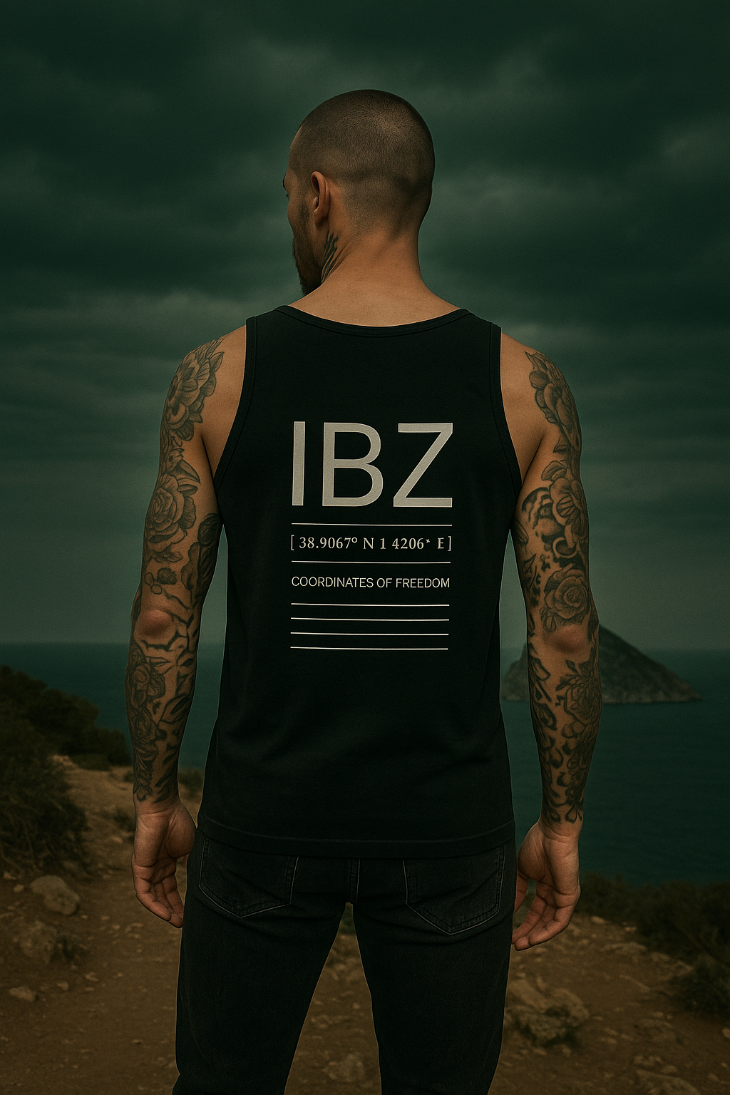 Ibiza Vibes Tanktop – Männerpflege von SOTOMOTO