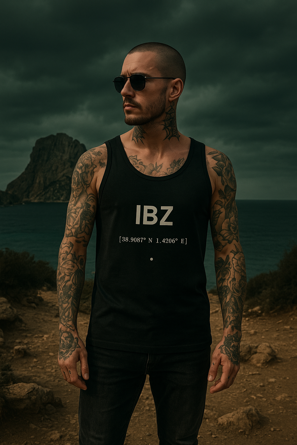 Ibiza Vibes Tanktop – Männerpflege von SOTOMOTO