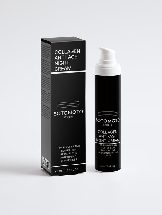 Power Collagen Night Cream – Deine Haut, deine Stärke – Männerpflege von SOTOMOTO