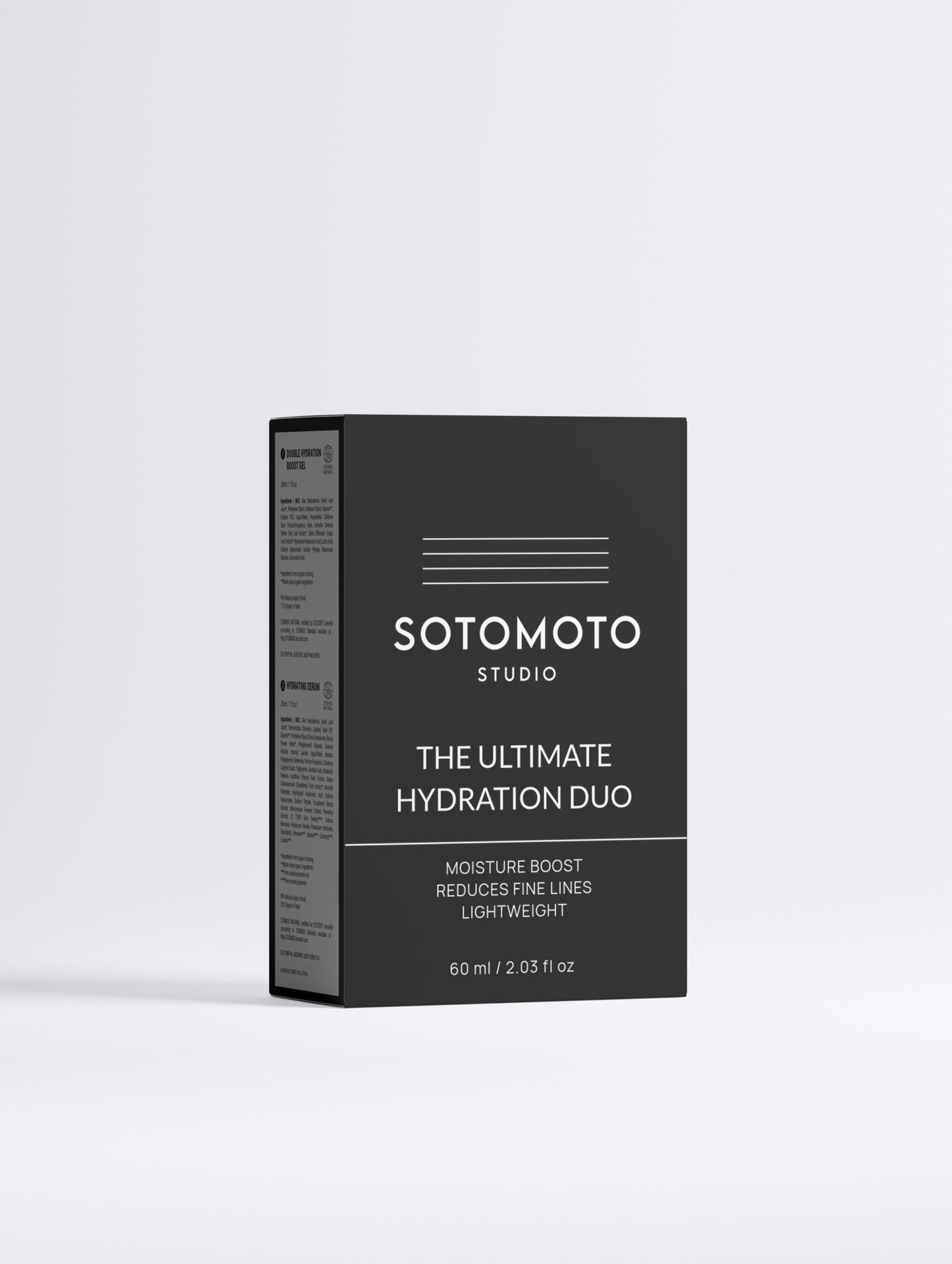 Hydration Boost Duo – Leicht, effektiv, maskulin – Männerpflege von SOTOMOTO
